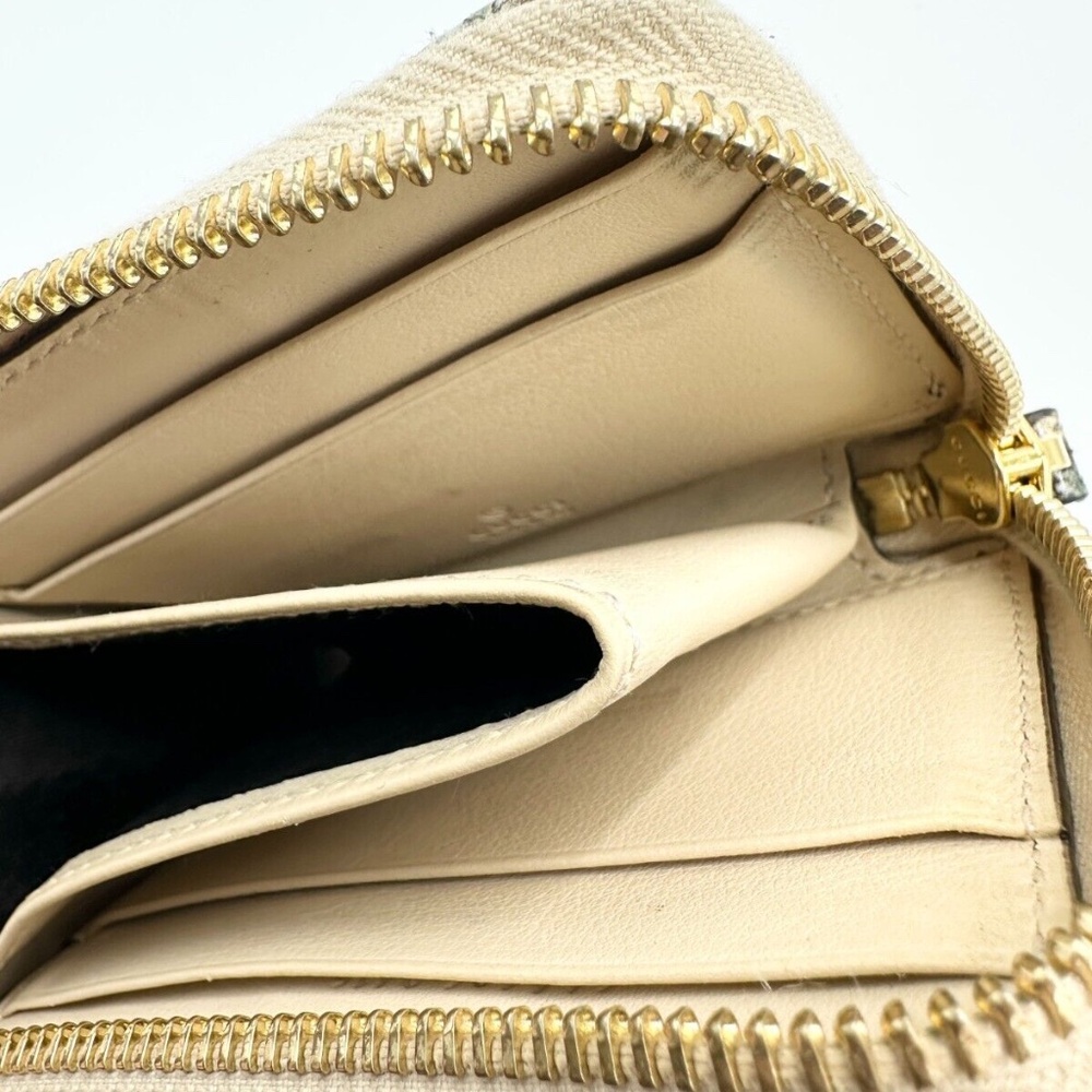 Gucci Gg Marmont Exotic Multicolor Python Compact… - image 8